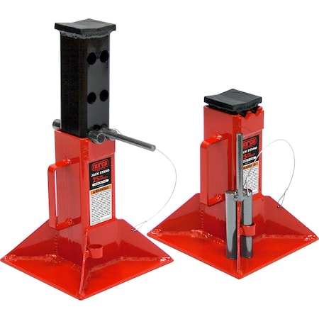 Norco Professional Lifting Equipment 25 Ton Cap. Jack Stands - Pin Type - Imported 81225i
